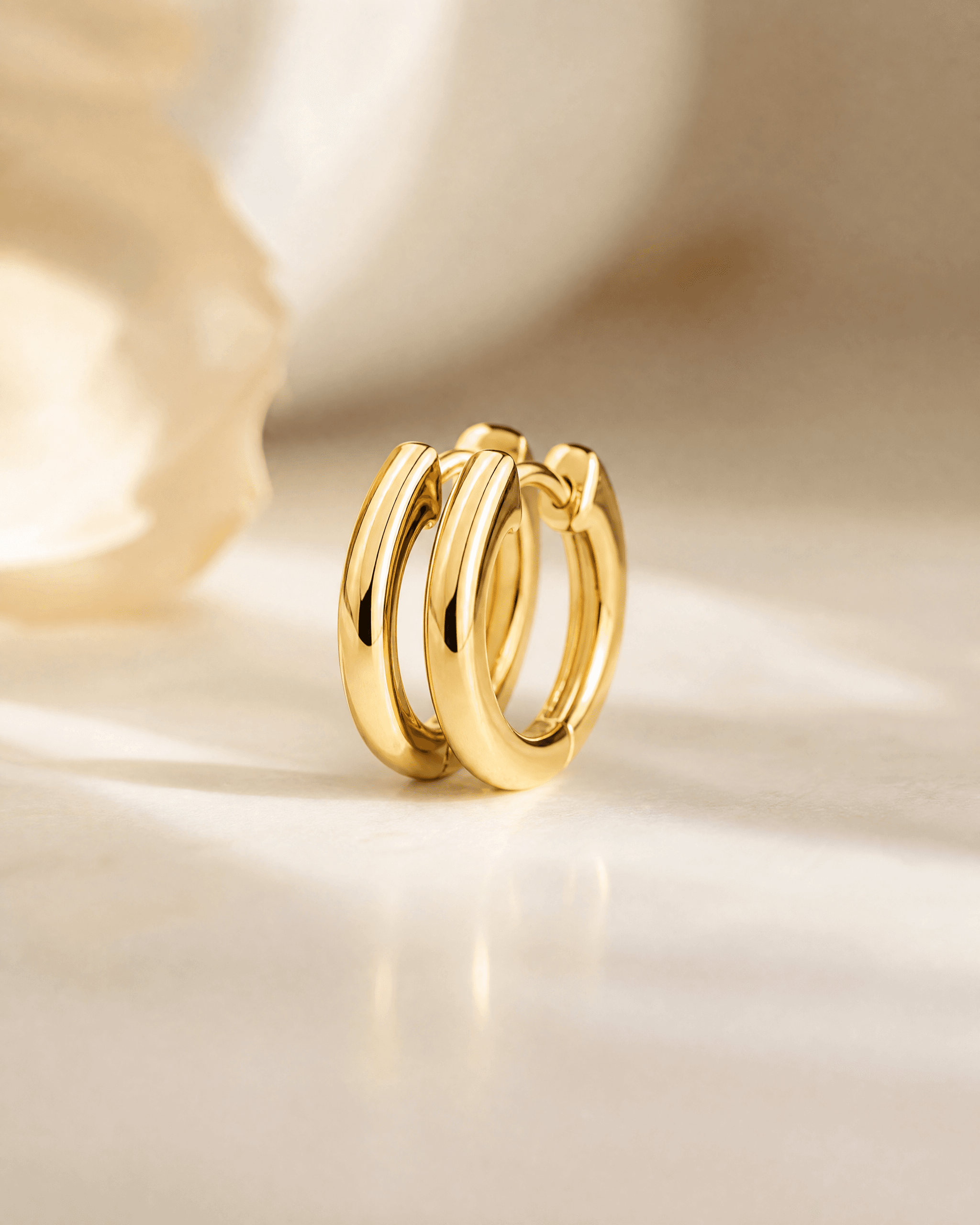 Сережки Gold Hoops